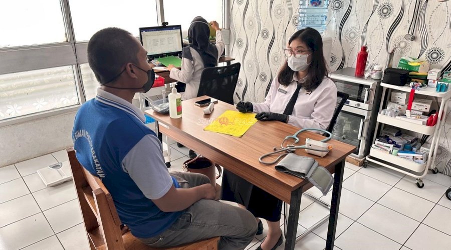 Pemenuhan Hak Dasar, Rutan Rantau Hadirkan Layanan Kesehatan Rutin bagi Warga Binaan