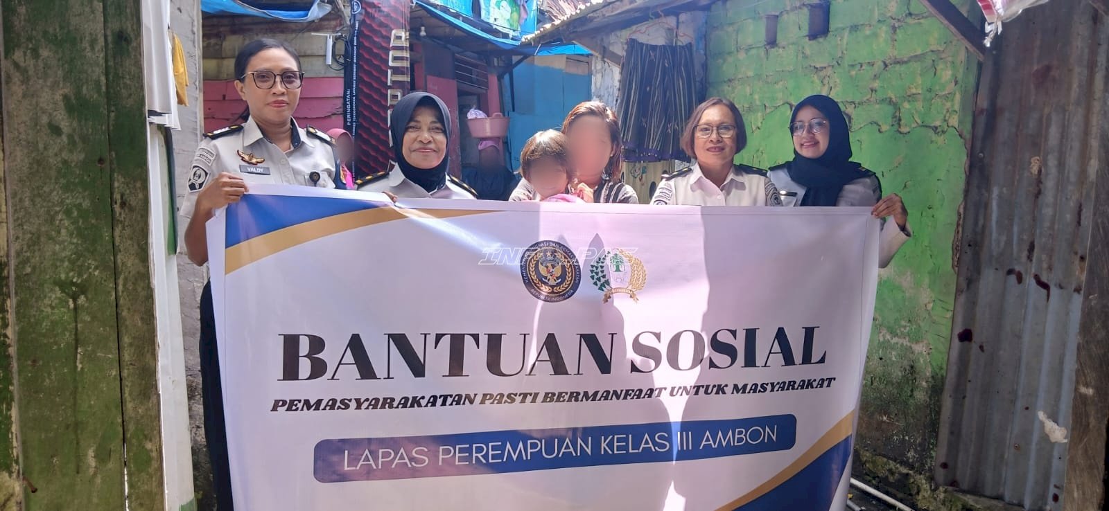 Ringankan Beban, Lapas Perempuan Ambon Salurkan Perlengkapan Sekolah bagi Anak Keluarga Warga Binaan