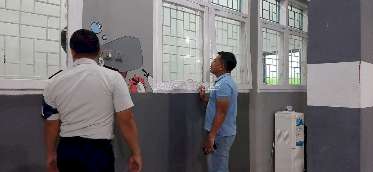Sisir Area Rawan di Malam Hari, Kepala LPKA Palu Perkuat Pengawasan Keamanan
