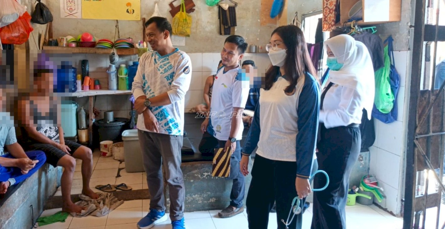Rutan Rantau Kontrol Keliling, Jemput Bola Periksa Kesehatan Warga Binaan