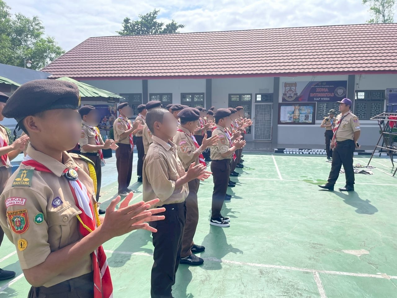 Anak Binaan LPKA Palangka Raya Asah Karakter dan Kepemimpinan lewat Pramuka