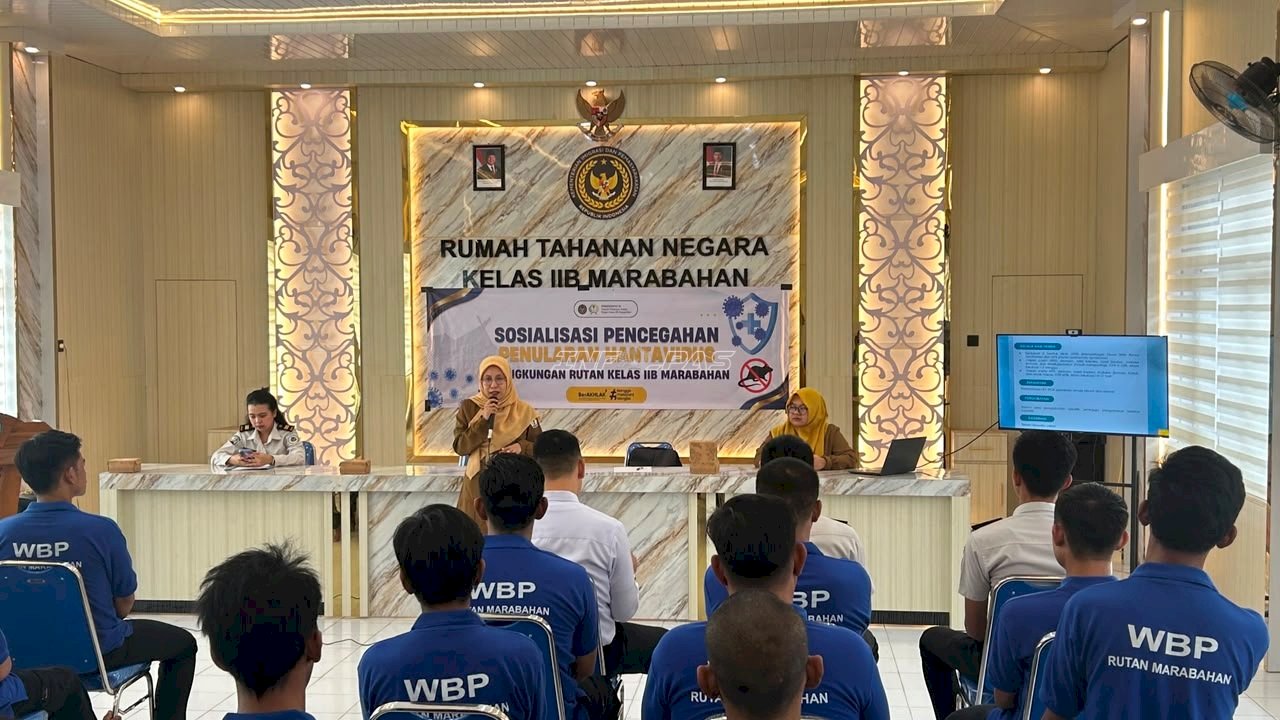 Cegah Hantavirus, Rutan Marabahan Gandeng Dinkes Batola Edukasi Warga Binaan