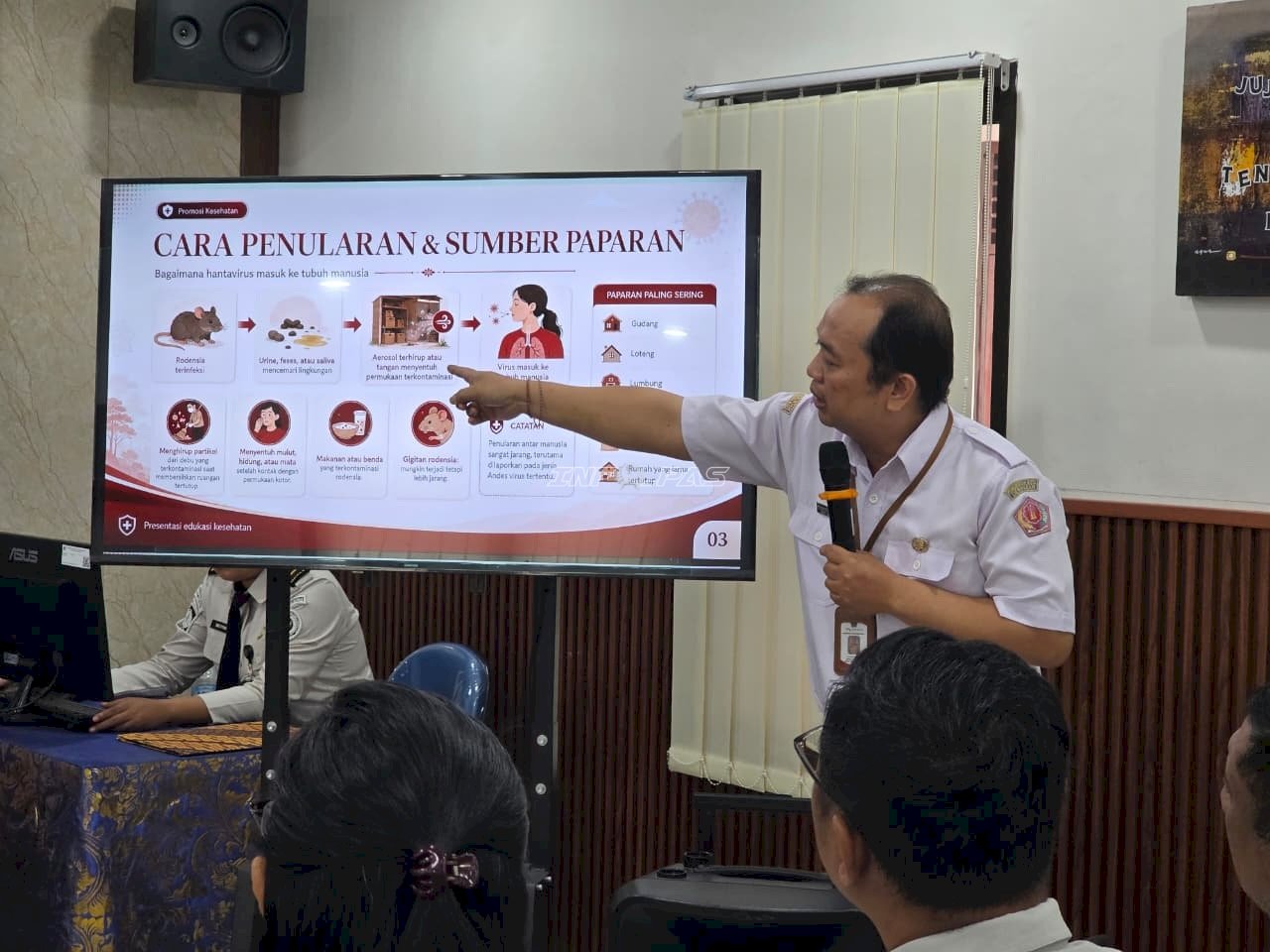 Bapas Denpasar Gandeng Dinkes Edukasi Pencegahan Hantavirus