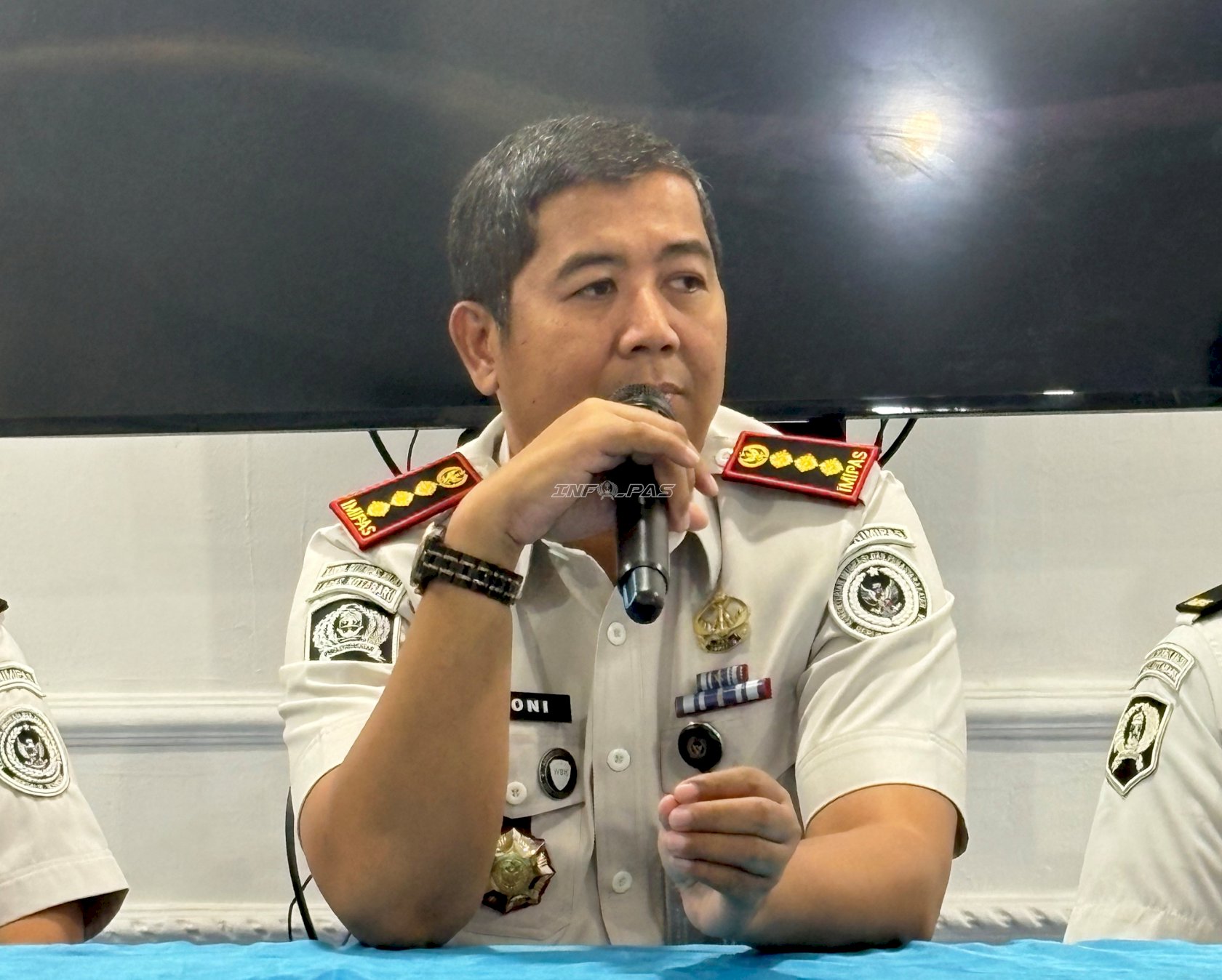 Perkuat Kinerja, Kalapas Kotabaru Ingatkan Disiplin dan Profesionalisme Pegawai