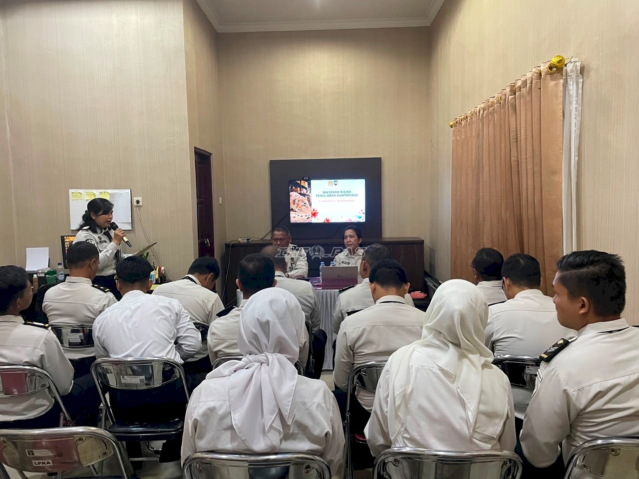 Perkuat Kewaspadaan, LPKA Palangka Raya Gelar Sosialisasi Pencegahan Hantavirus