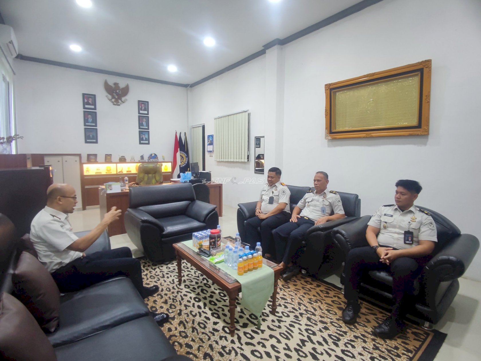 Perkuat Kolaborasi, Lapas Batulicin Koordinasi dengan Kantor Imigrasi Batulicin