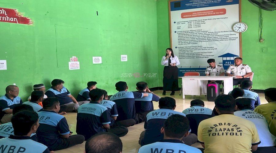 Lapas Tolitoli Sosialisasikan Pencegahan Hantavirus, Tingkatkan Kesadaran Hidup Sehat Warga Binaan