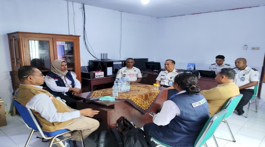 Sambut Kunjungan BPOM Prov. Ambon, Lapas Geser Siap Produksi VCO Premium 