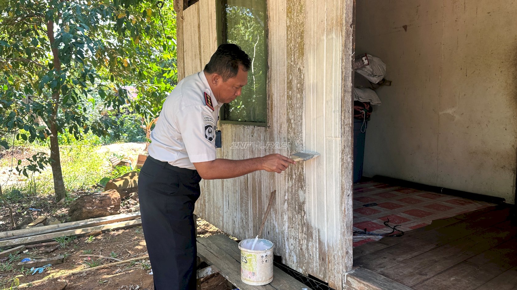 Rutan Pelaihari Bedah Rumah Warga, Tebar Manfaat untuk Masyarakat