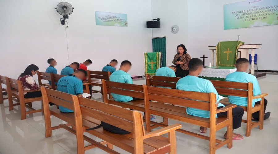 LPKA Ambon Tanamkan Nilai Keimanan dan Pengampunan kepada Anak Binaan