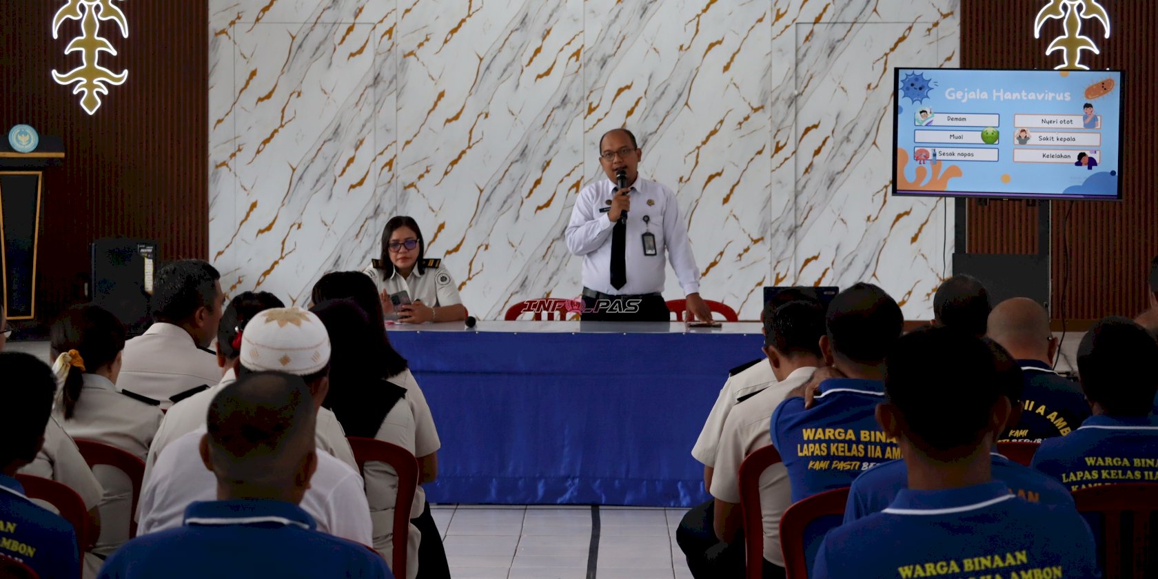 Sosialisasikan Hantavirus, Lapas Ambon Tingkatkan Kesadaran Hidup Bersih 