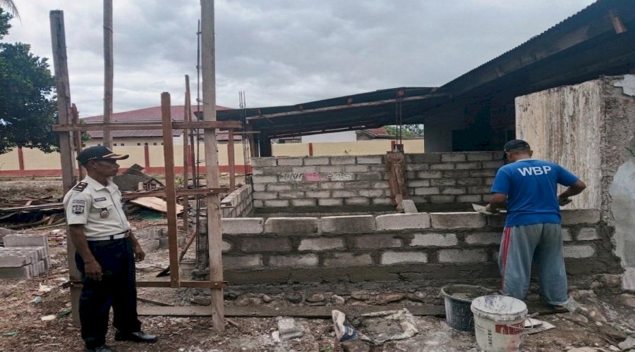 Latih Warga Binaan lewat Program Pertukangan, Lapas Atambua Berikan Premi 