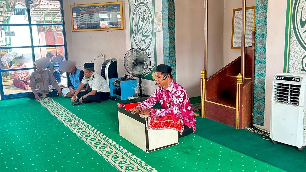 Rutan Marabahan dan Kemenag Batola Tanamkan Nilai Syukur Warga Binaan lewat Ceramah Agama