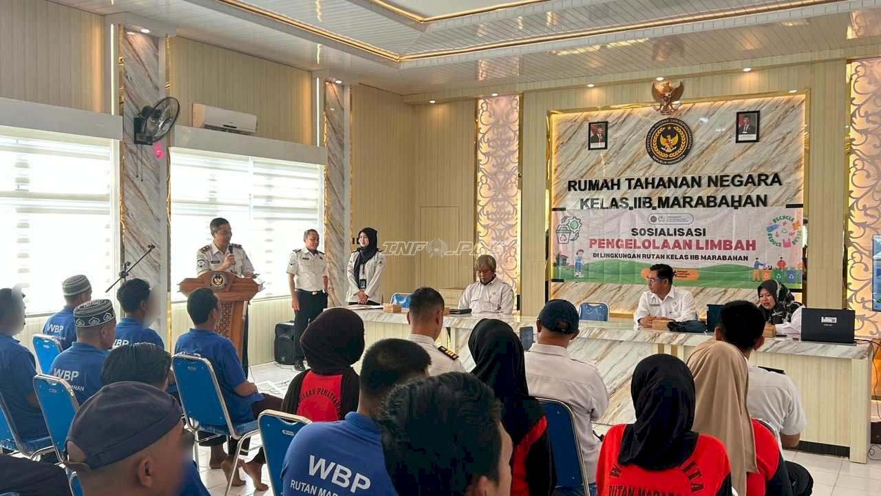 Rutan Marabahan Gandeng DLH Batola Edukasi Warga Binaan Kelola Limbah