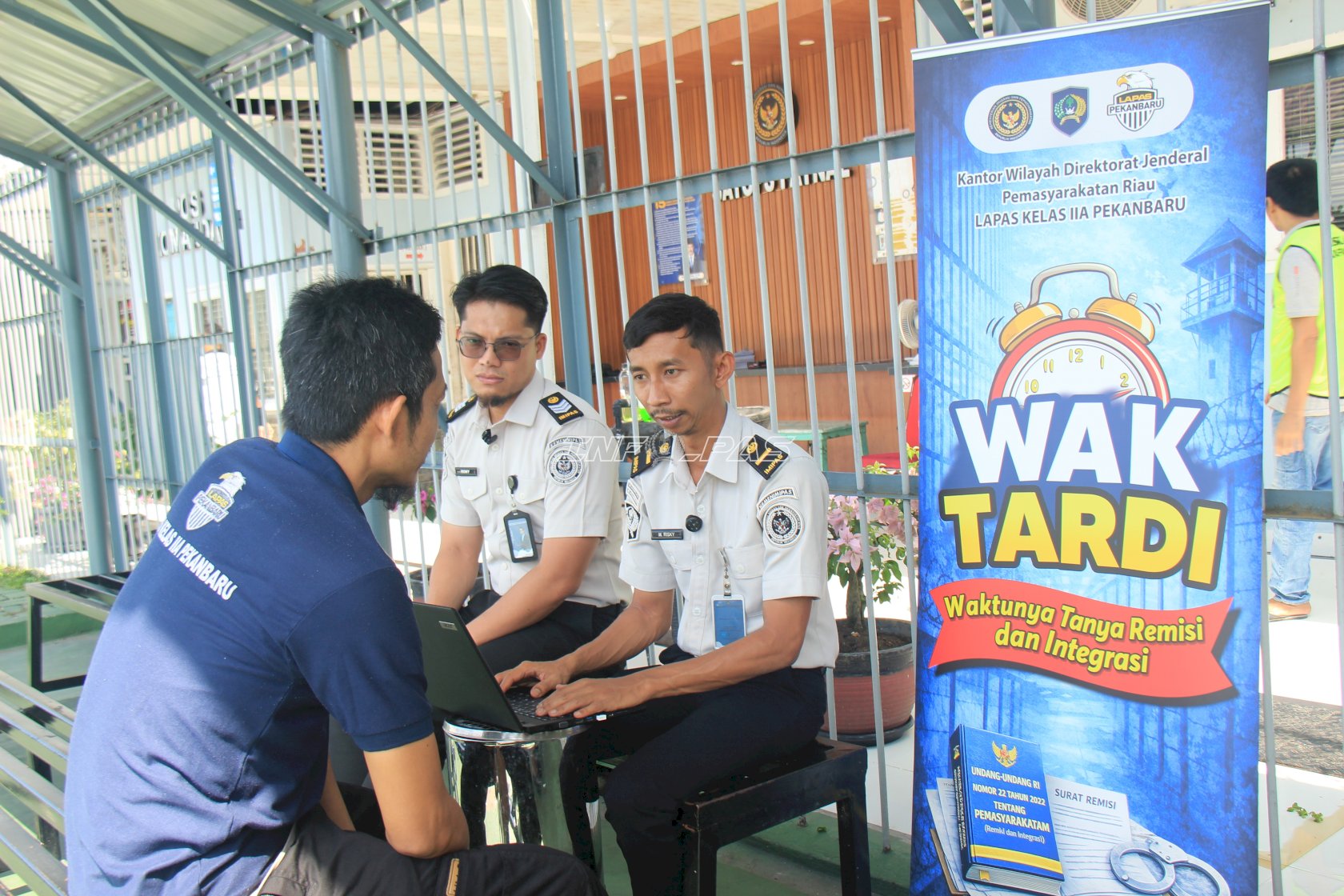 Dekat dan Terbuka, 'Wak Tardi' Jadi Solusi Transparansi Hak Warga Binaan di Lapas Pekanbaru