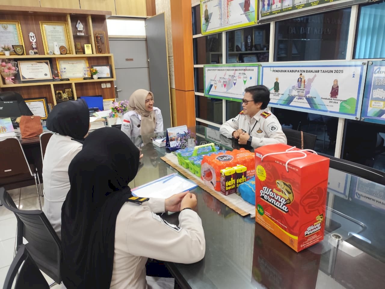 Lapas Perempuan Martapura Perkuat Sinergi dengan Disdukcapil Validasi Data Warga Binaan