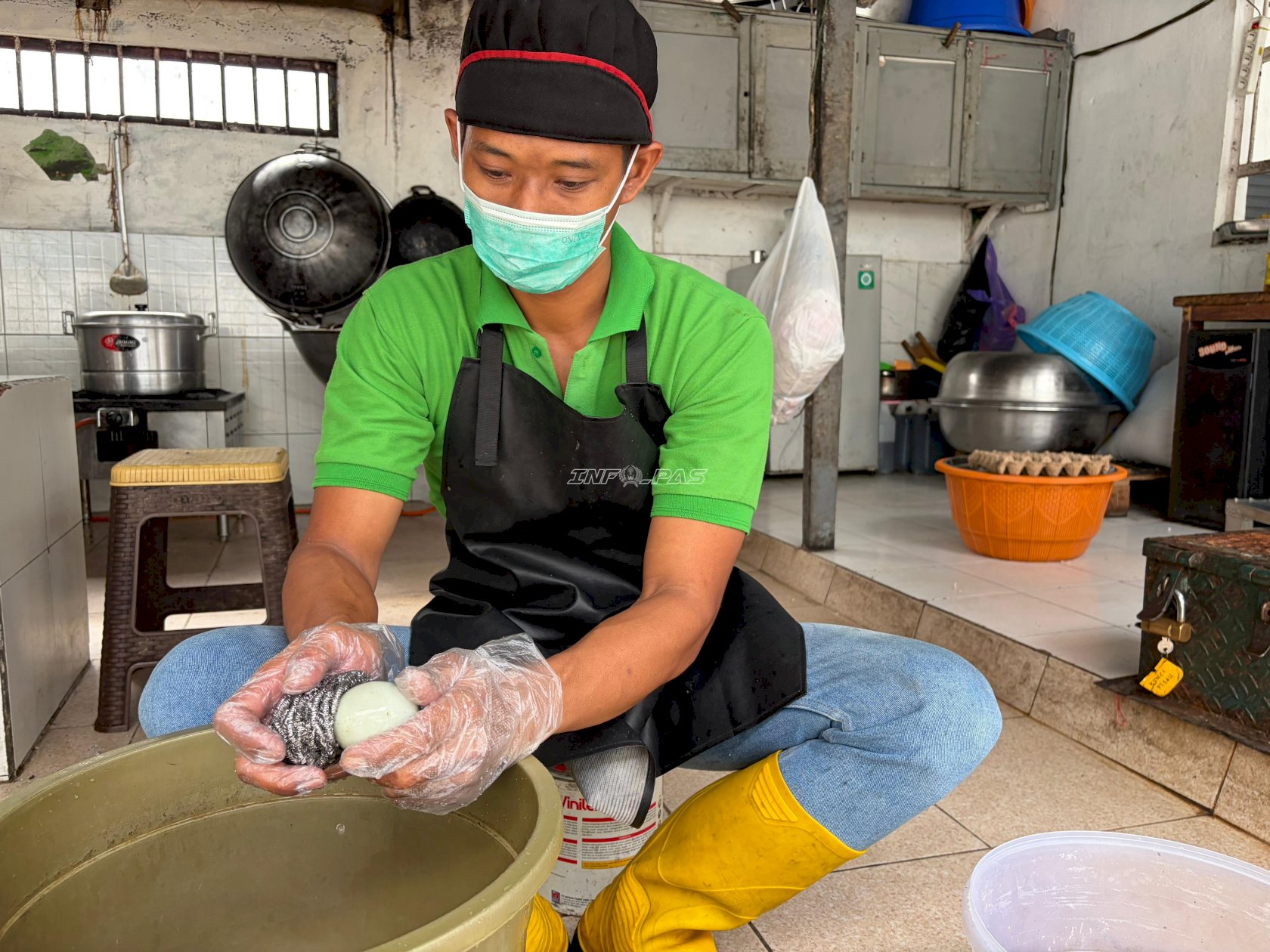 Laris Manis, Rutan Rantau Tingkatkan Produksi Telur Asin RuRa 