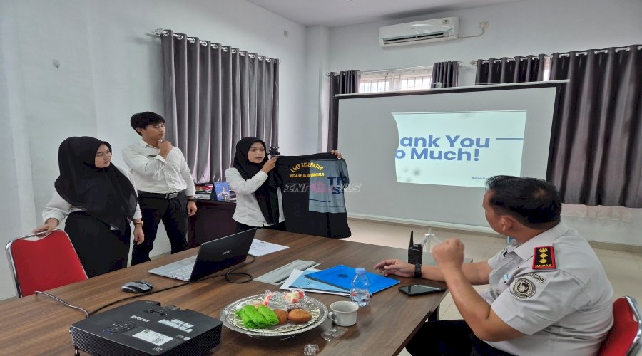 Rutan Donggala Apresiasi Inovasi Pelayanan Publik Gagasan Peserta Magang Batch IIII