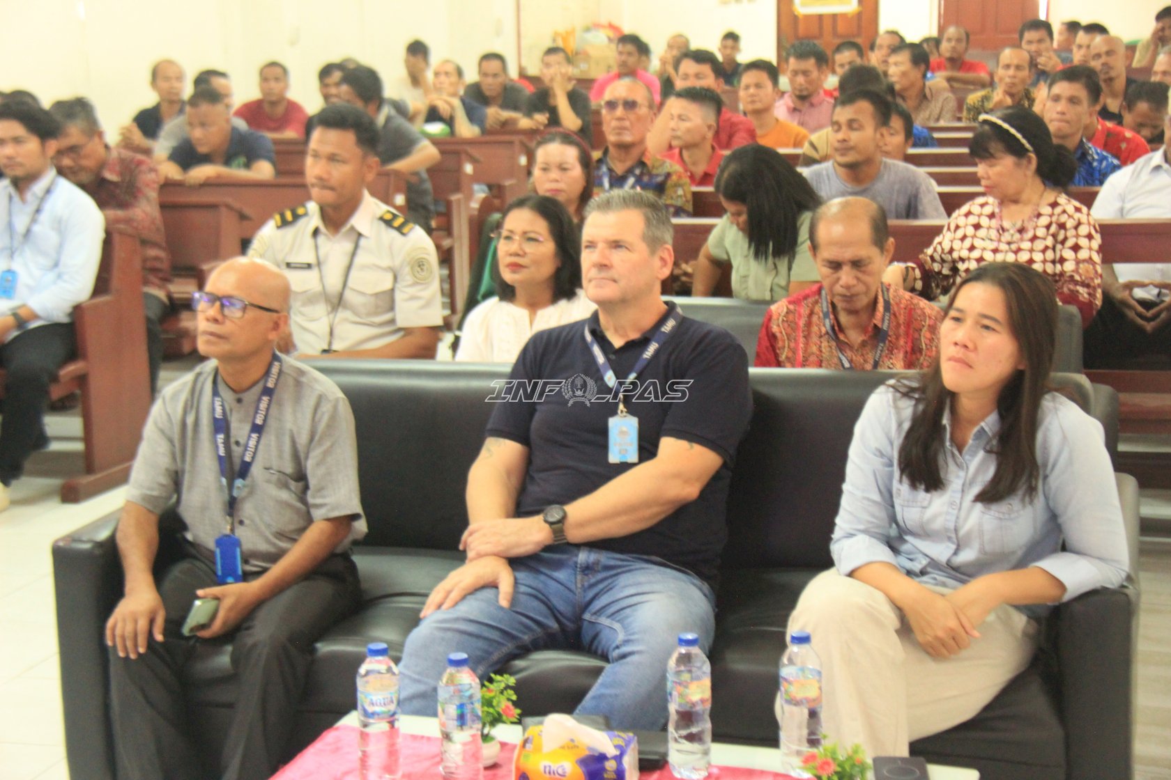 Perkuat Pembinaan Rohani, Lapas Pekanbaru Hadirkan Pastor dari Irlandia
