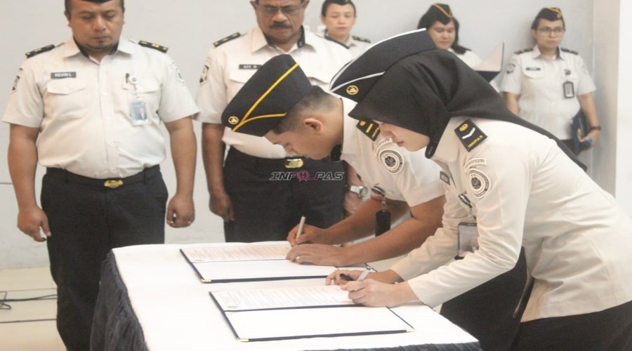 Babak Baru Pengabdian, Lima CASN Lapas Perempuan Ambon Resmi Jadi ASN