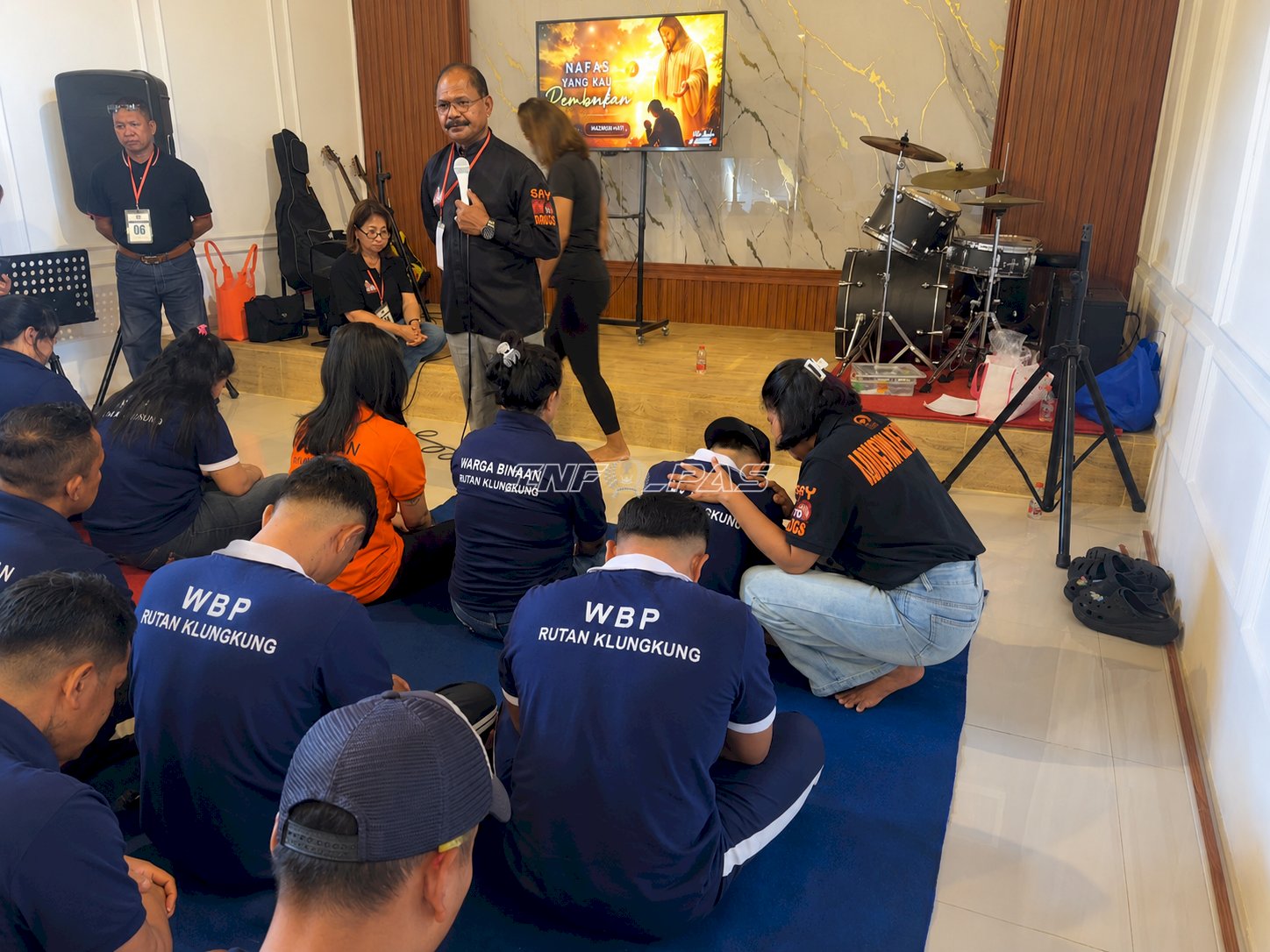 Rutan Klungkung Gandeng Yayasan ACM-Menorah Abadi Beri Penyuluhan Narkoba