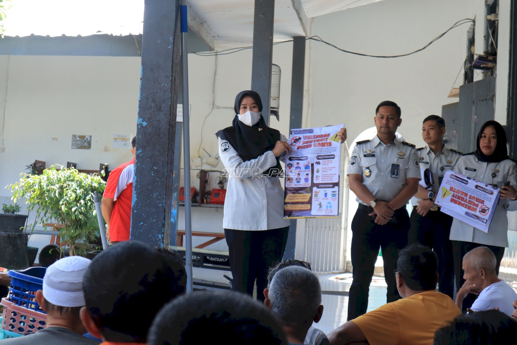 Tingkatkan Kesadaran Kesehatan, Lapas Blitar Sosialisasikan Pencegahan Hantavirus