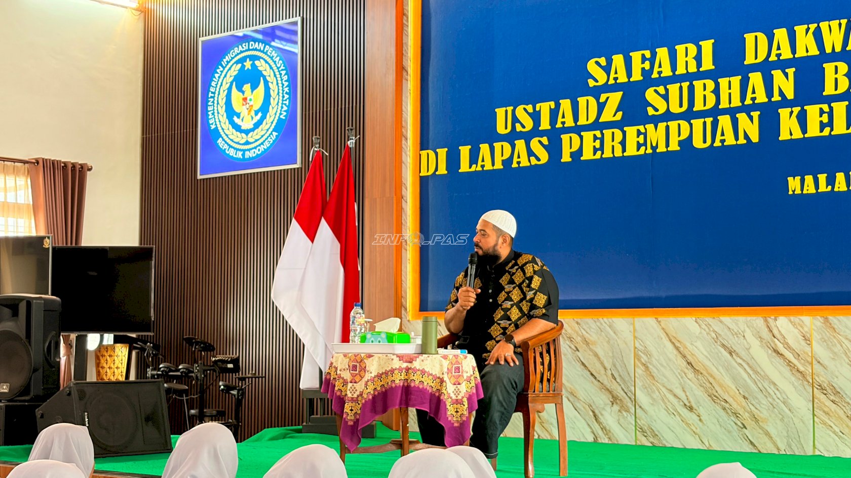 Lapas Perempuan Malang Hadirkan Ustaz Subhan Bawazier Perkuat Pembinaan Spiritual Warga Binaan