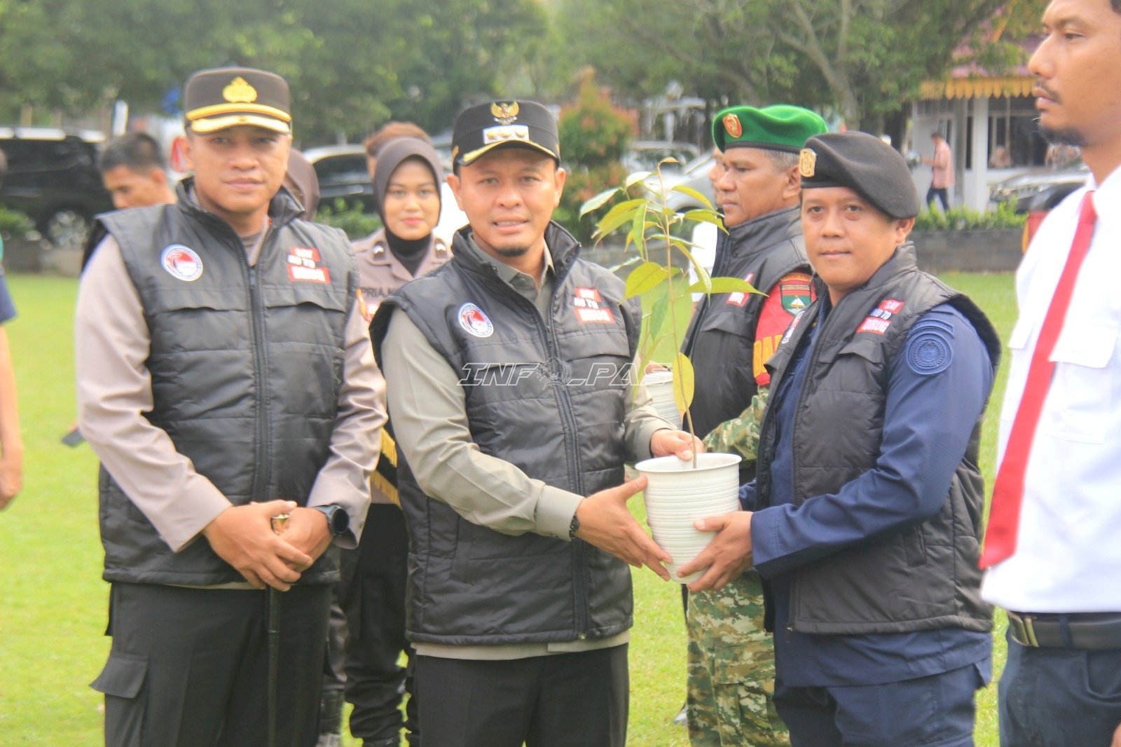 Perkuat Sinergi P4GN, Kalapas Pekanbaru Ikuti Apel Kesiapsiagaan Satgas Antinarkoba