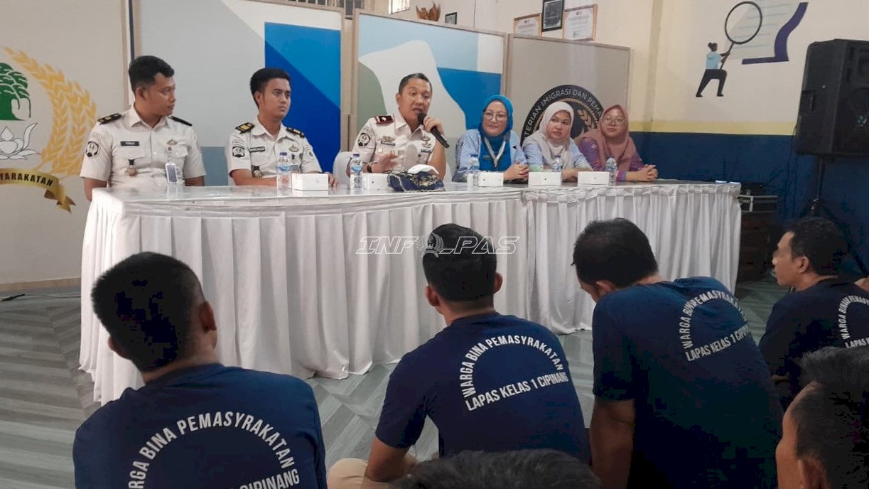 Perkuat Pencegahan Hantavirus, Lapas Cipinang Gandeng Puskesmas Jatinegara Gelas Edukasi