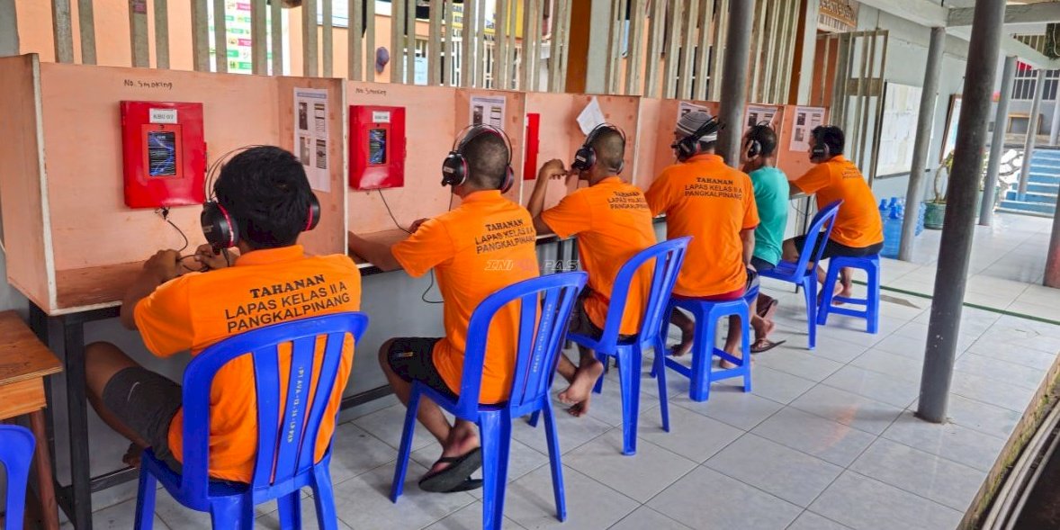 Putus Sekat Jeruji, Wartelsuspas Lapas Pangkalpinang Satukan Warga Binaan dan Keluarga