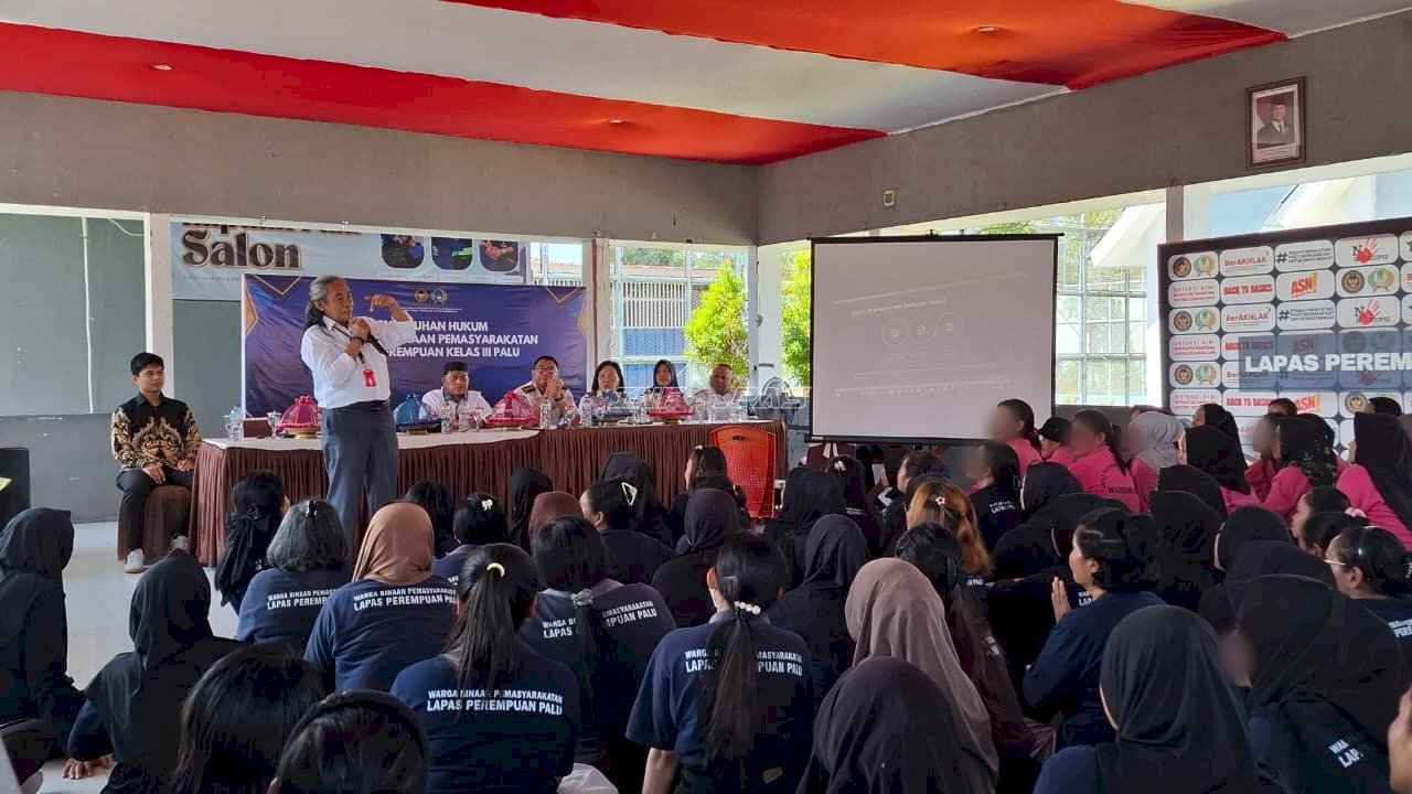 Lapas Perempuan Palu Gandeng Universitas Abdul Aziz Lamadjido Bangun Kesadaran Hukum Warga Binaan