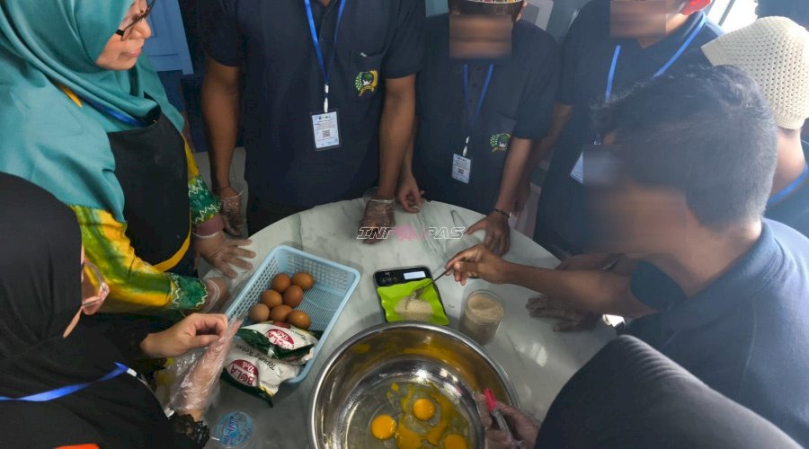 Belajar Produksi Akar Pinang, Warga Binaan Lapas Amuntai Siapkan Bekal Usaha Mandiri
