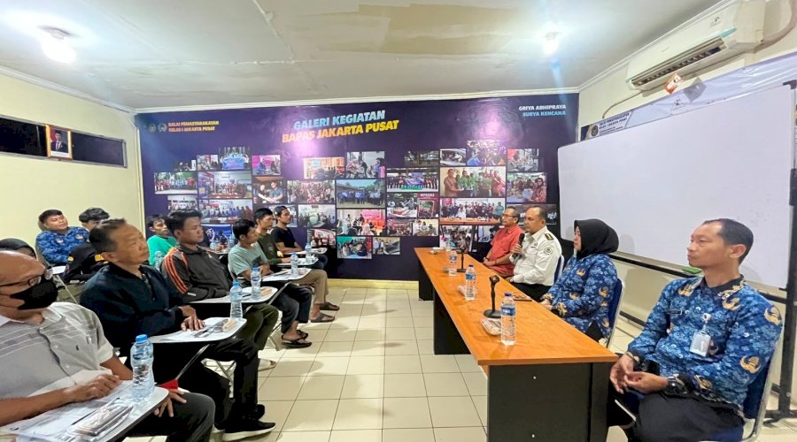 Bapas Jakpus Gelar Orientasi Klien Bebas untuk Perkuat Reintegrasi Sosial Mantan Warga Binaan