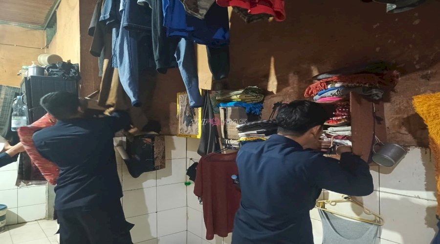 Rutan Rantau Gencarkan Razia sebagai Deteksi Dini Gangguan Kamtib