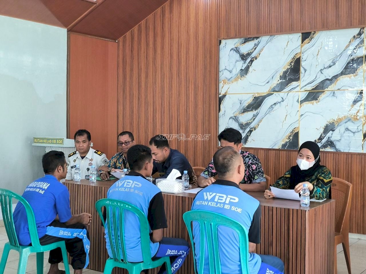 Terima Kunjungan Kimwasmat, Rutan SoE Perkuat Transparansi Pembinaan Warga Binaan