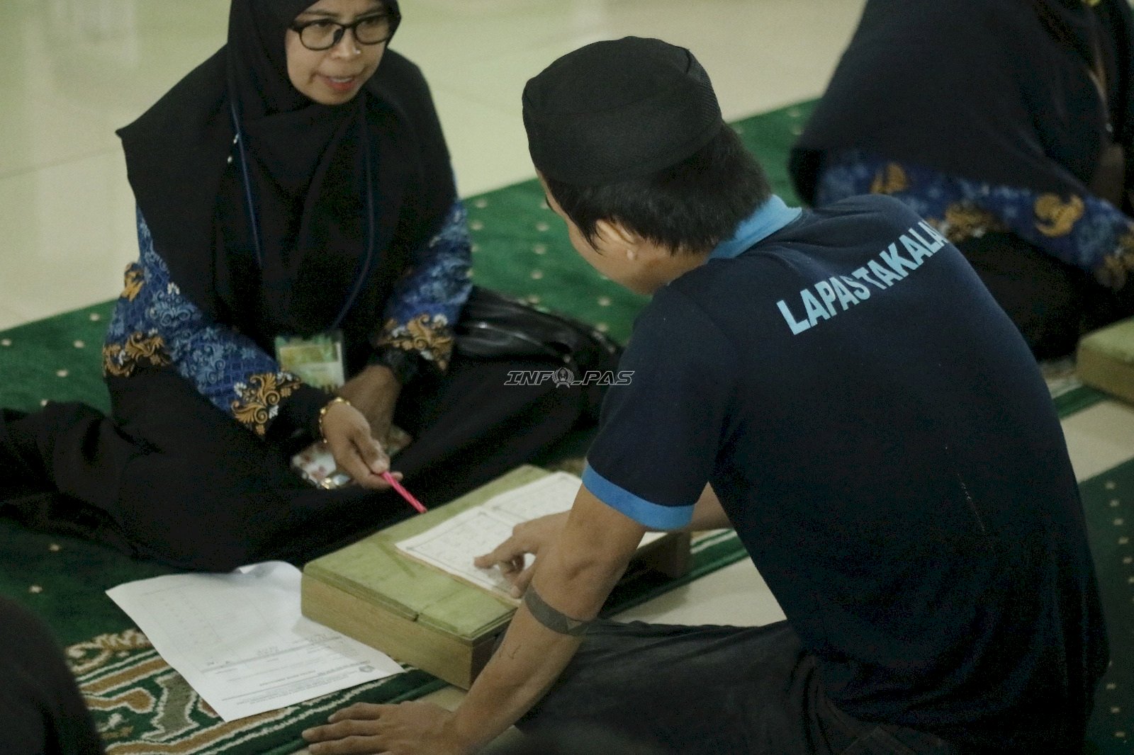 Enam Kali Sepekan, Warga Binaan Lapas Takalar Ikuti Program Pemberantasan Buta Aksara Al-Qur'an