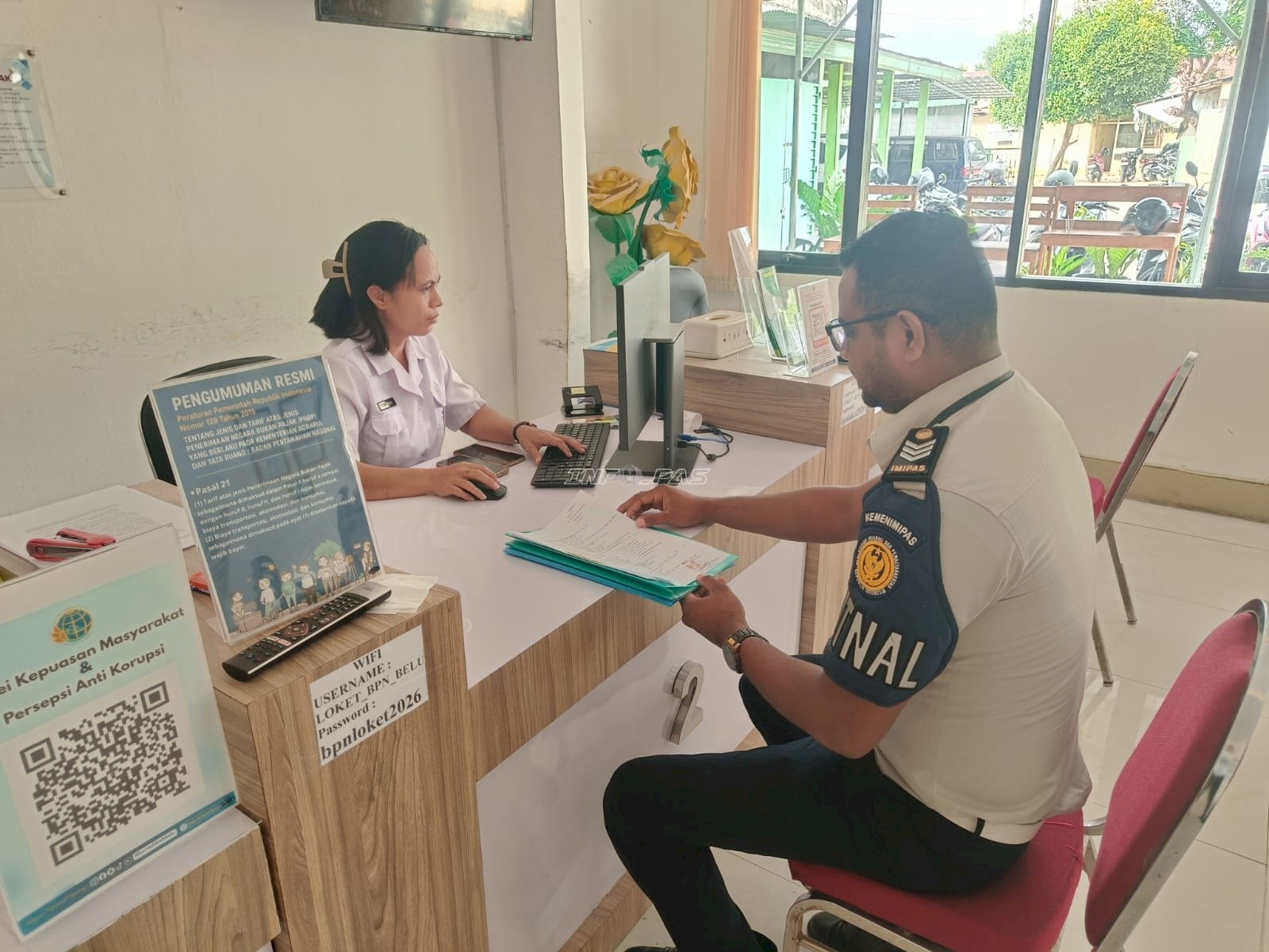 Lapas Atambua Koordinasi dengan BPN Belu Percepat Legalitas Aset Tanah Negara