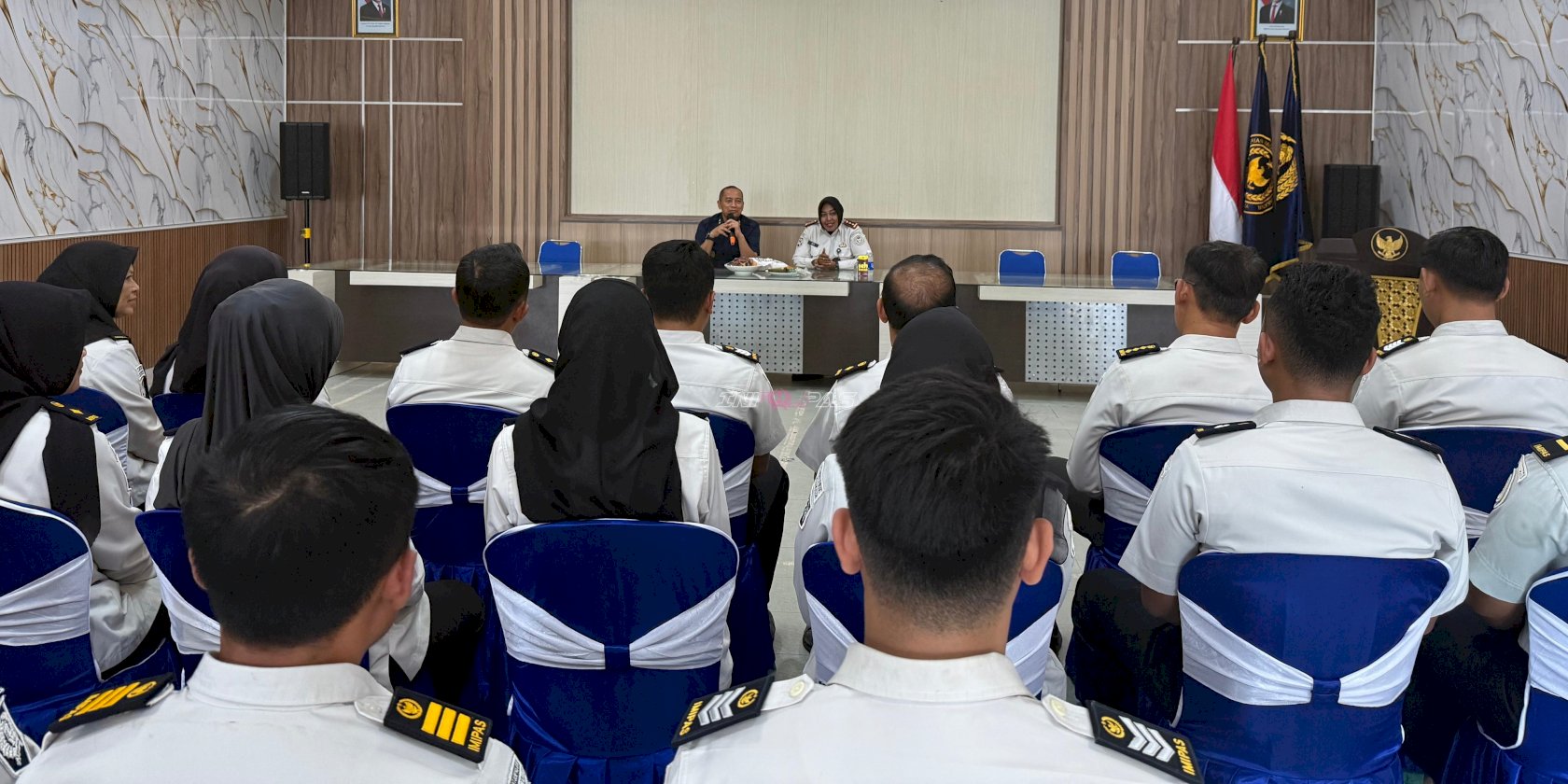 Bapas Madiun Sambut Kunjungan Kakanwil Ditjenpas Jatim, Berikan Arahan dan Panen Melon di Griya Abhipraya