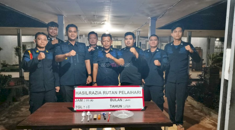 Rutan Pelaihari Tingkatkan Kewaspadaan melalui Razia Insidentil Kamar Hunian