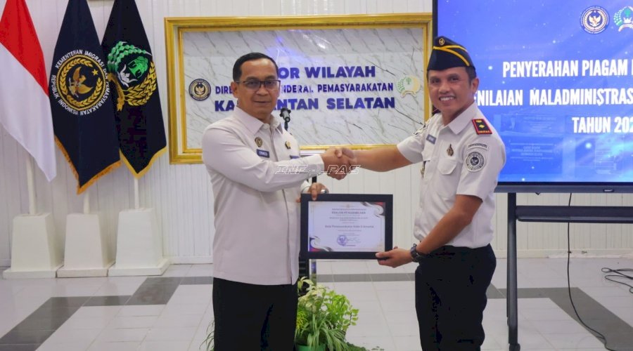 Bapas Amuntai Raih Penghargaan Maladministrasi 2025 dan Perkuat Integritas Layanan Publik