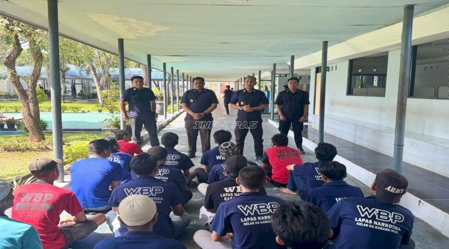 Lapas Narkotika Karang Intan Jemput Bola Sosialisaskan Hak Integrasi kepada Warga Binaan
