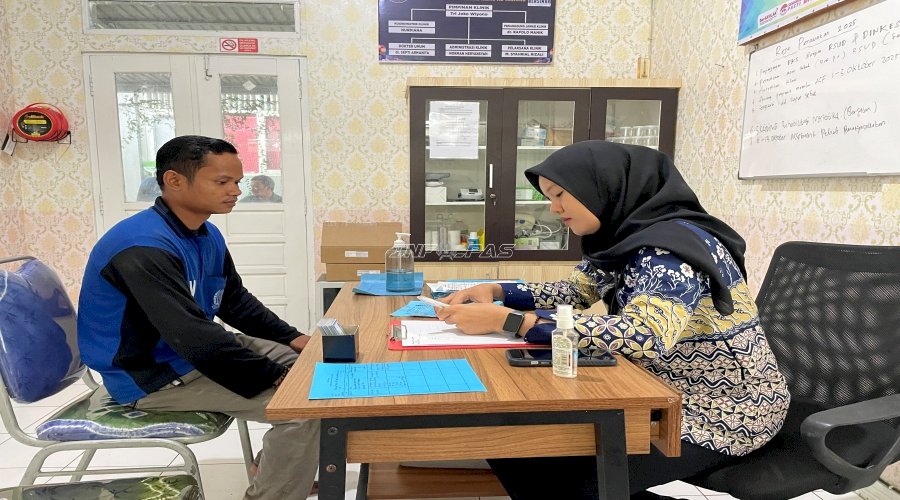 Klinik Bersinar Lapas Tanjung Jaga Kesehatan  Warga Binaan Secara Optimal