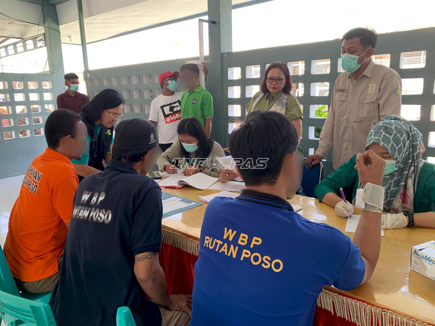 Deteksi Dini Risiko Penyakit, Rutan Poso Selenggarakan Layanan Cek Kesehatan Gratis