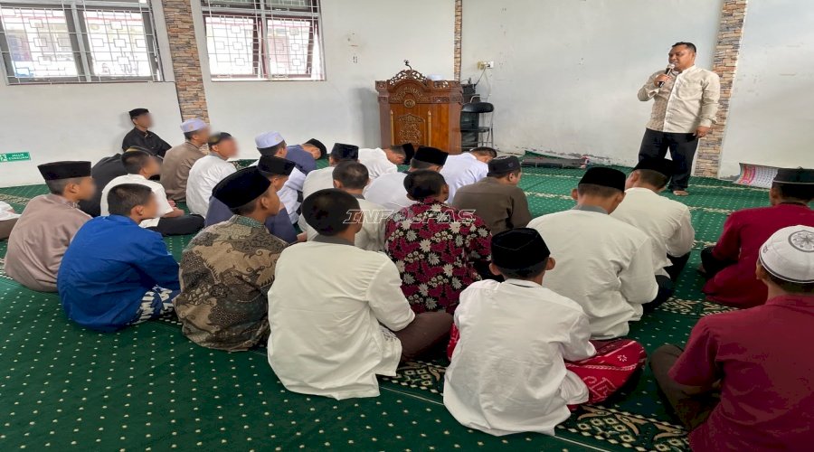 Bersama KUA Kec. Pahandut, Anak Binaan LPKA Palangka Raya Dibekali Pembinaan Keagamaan