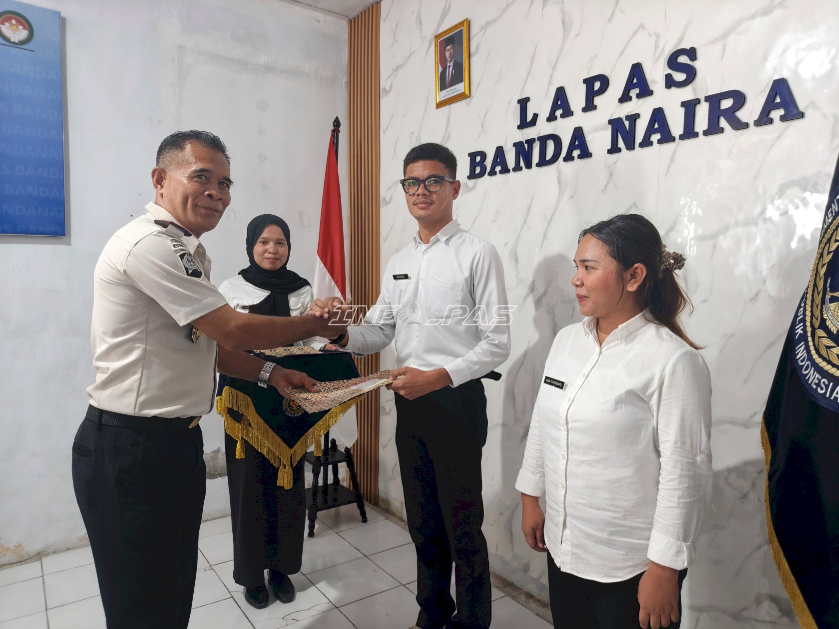 Program Magang Nasional Berakhir, Lapas Bandanaira Resmi Lepas 24 Peserta