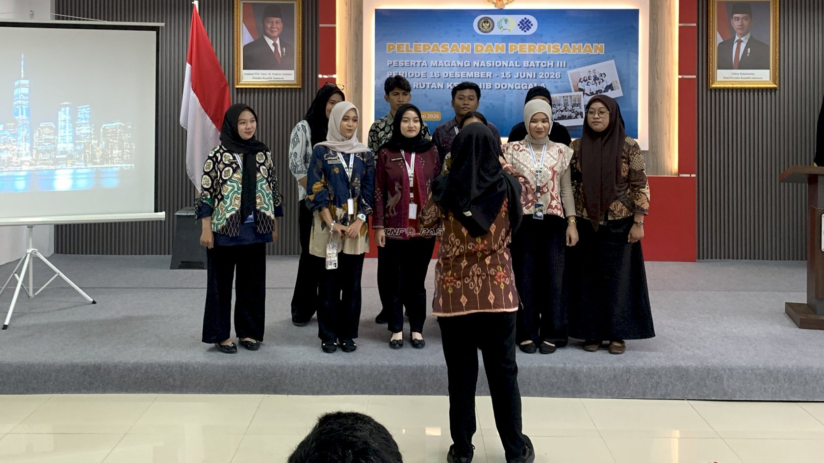 Rutan Donggala Apresiasi Peserta Magang, Mars Karya Peserta Jadi Sorotan