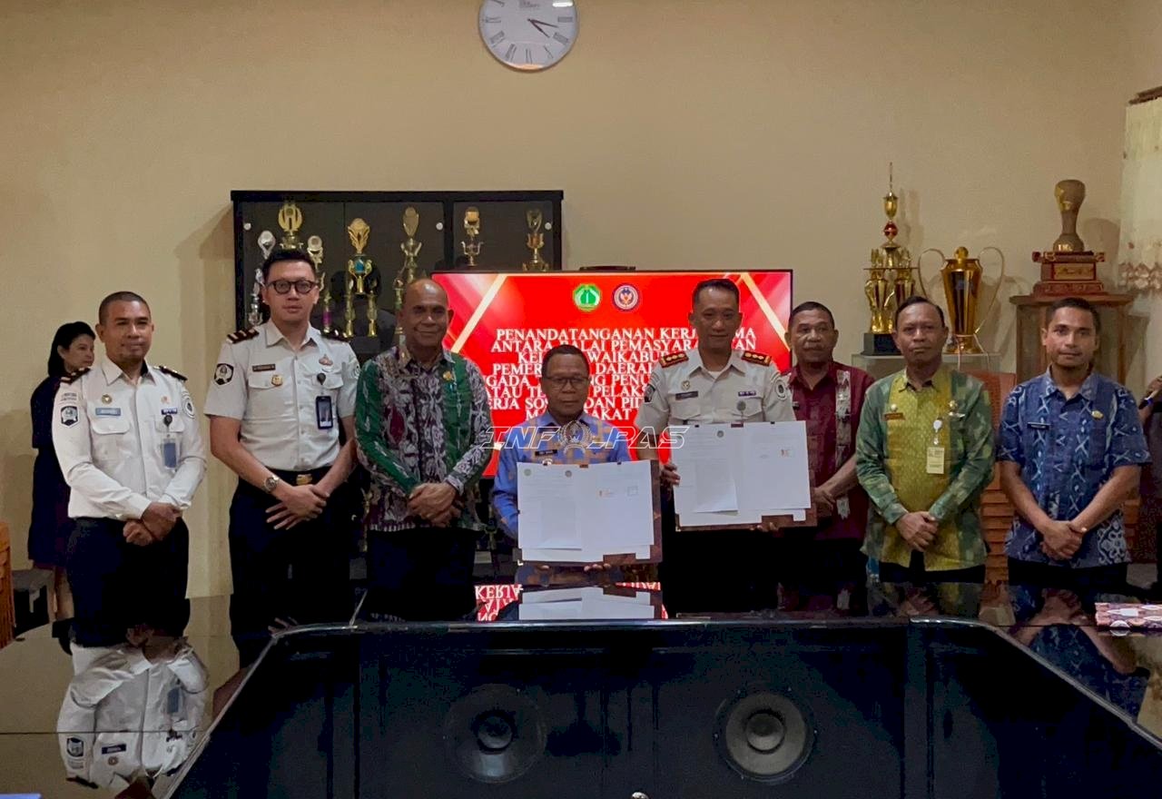 Bapas Waikabubak dan Pemkab Ngada Jalin Kerja Sama Pidana Kerja Sosial Anak
