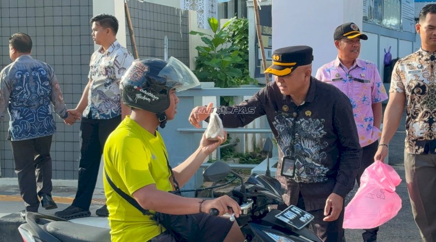 Berbagi Kebahagiaan di Hari Jumat, Lapas Kotabaru Hadirkan Kepedulian untuk Sesama