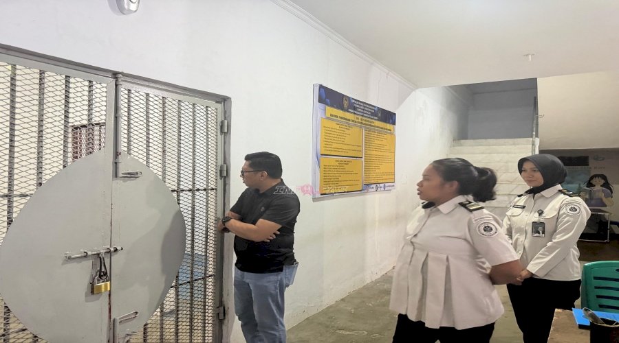 Pantauan Malam di Dua Lapas, Kakanwil Ditjenpas Maluku Pastikan Pengamanan Optimal dan Kesiapsiagaan Petugas 