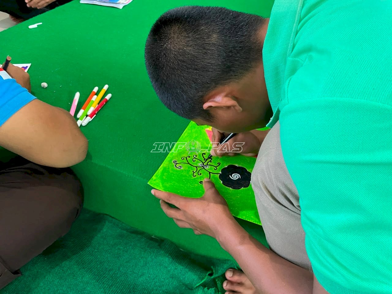 Lewat Buku dan Seni, Anak Binaan LPKA Palangka Raya Temukan Cara Baru Ekspresikan Diri